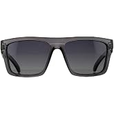 CARVE Volley Polarized Rectangular Sunglasses for Men and Women | 100% UV protection - Floating and recycled frame options - Lightweight - 5-barrel stainless hinges - Microfiber case
