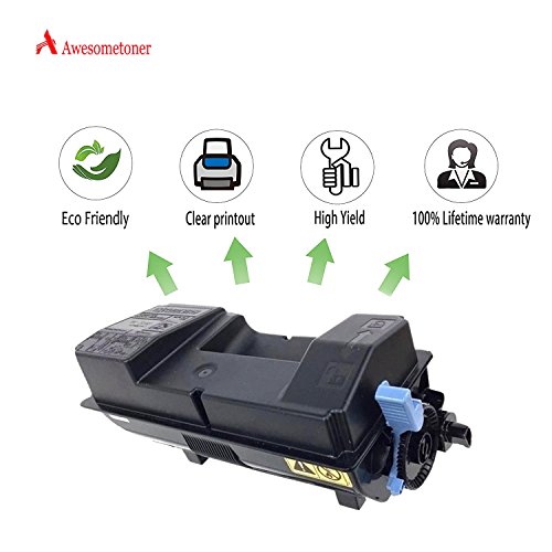 Awesometoner Compatible 1 Pack TK-3172 Toner Cartridge For Kyocera-Mita ECOSYS P3050dn Yield 15500 Pages - Thumbnail 2