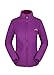 KAISIKE Women's&Men's Outdoor Sports Rain Coat Lightweight Hiking Jackets Windproof Jacket(W168/Purple-M)