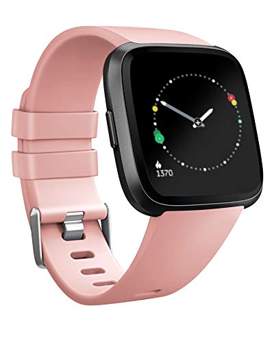 image for AK Bands Compatible with Fitbit Versa Bands (3 Pack), Soft Replacement
