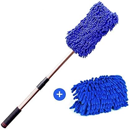 クリーン車やバス 特殊洗車ブラシを使用しシェニールマイクロファイバークリーニングモップで1取り外し可能で洗車ブラシ アルミロングハンドルカーウォッシュカーウォッシュブラシ2 ホーム Syloz ビューティー 産業 研究開発用品 Bgsn 経典ブランド返品ok