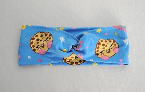 Shopkins Kookie Cookie - Faux Knot Turban Headband - One size fits most - Child and Adult