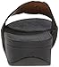 FitFlop Women's Flora Slide Flip Flop, Black, 7 M US
