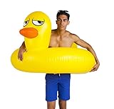 BigMouth Inc Giant Rubber Duckie Pool Float
