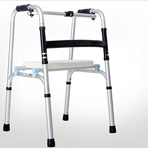 ZZHF Old Four-legged Walker Elderly Non-slip Folding Crutches Toddler Trolley Walking Aids 4 Colors Available Walking Sticks ( Color : C )