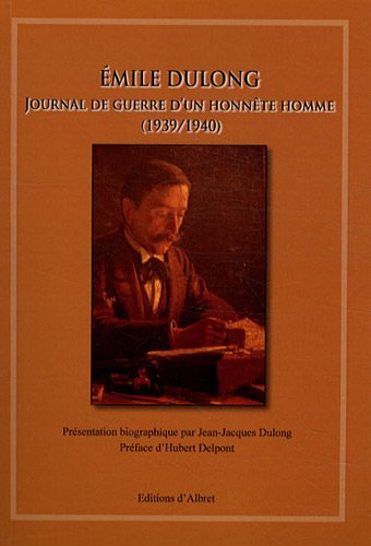 Journal de guerre d'un honnête homme, 1939-1940