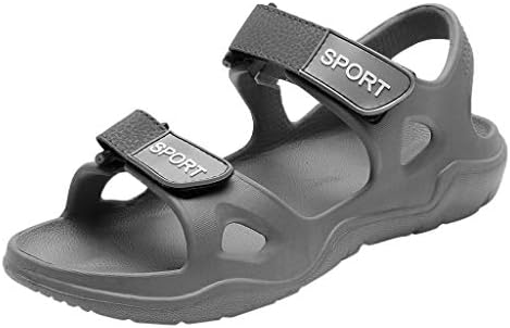 Starpromise Summer Outdoor Mens Flats Casual Beach Athletic Shoes Non-Slip Sport Sandals Gray