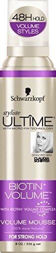 Ultime Mousse Biotin Volume Aerosol 8oz by Ultime
