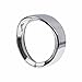 HDBUBALUS 7 Inch Visor Headlight Trim Ring Head Lamp Decorate Ring Fit for Harley Touring Street Glide Road King Electra Glide Chrome 1 Pc