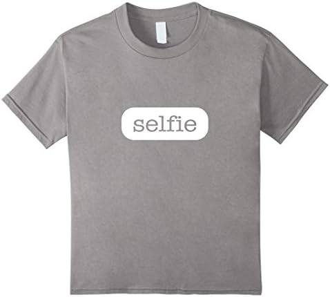 unisex-child Selfie Graphic T-Shirt 4 Slate