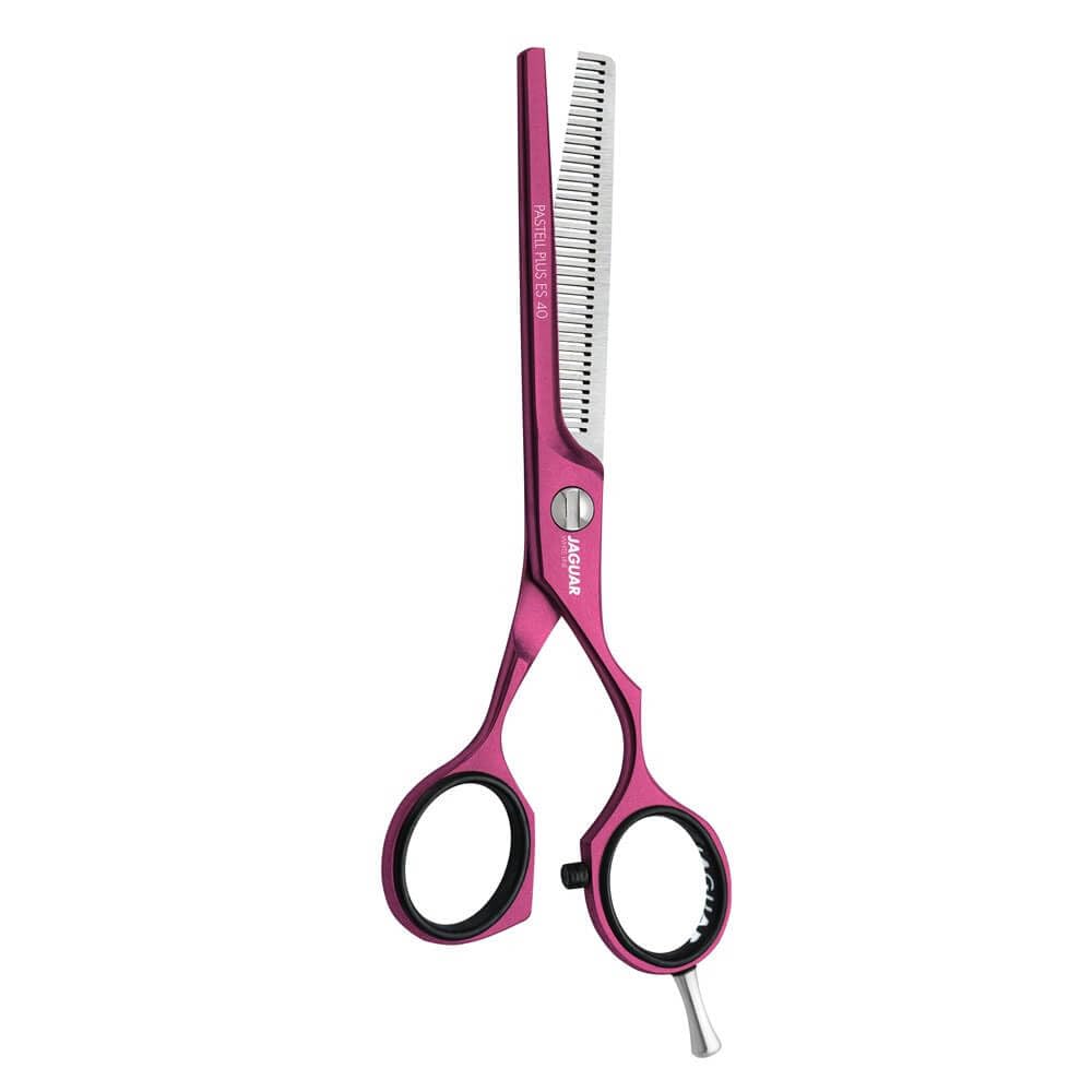 Jaguar White Line Pastel Plus 40 Offset Texturing Scissors, 5.5-Inch Length, Candy, 0.03597 kg 4030363126334