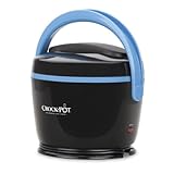 Crock-pot® Sccplc200-bk Lunch Crock® Warmer, 20 Oz - Black and Sky Blue