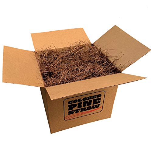 Longleaf Pine Straw Loose in Box for Landscaping - Non-Colored - Covers Up to 90 Square Feet - Thumbnail 4