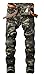 Plaid&Plain Men's Skinny Jeans Biker Jeans Cargo Jeans Cargo Pants8013 camo 34X30