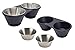 Butler Concepts The Fajita Butler Serving Set, with Cast Iron Skillet and Removable Handle, Heat-Resistant Base, Dual Sliding Tortilla Tray, 2 Condiment Holders with 4 Stainless Steel Ramekins