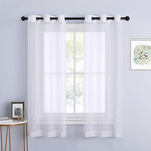 NICETOWN Sheer Curtains Length