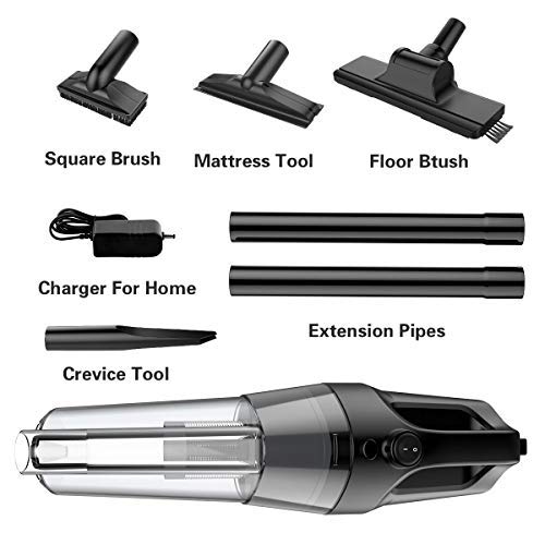 SOWTECH Cordless Vacuum Cleaner (Black) - Image 3