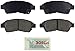 BOSCH BE562 Blue Ceramic Disc Brake Pad Set - Compatible With Select Geo Prizm; Toyota Camry, Celica, Corolla, RAV4; FRONT