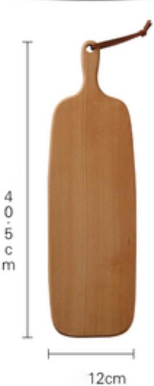 No-lacquered Natural Beech Boards Solid Wood Cutting Boards Chopping Boards Pizza Boards Kitchen Breads Fruit Chopping Boards , 40.5*12cm