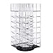 Lipstick Organizer, Alotpower Clear Acrylic Rotating 64 Lipstick Holder Cosmetic Holder Spinning Tower Makeup Organizer Lipgloss Stand