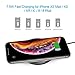 CHOETECH Wireless Charger, 7.5W Fast Wireless Charging Pad Compatible with iPhone XR,XS,XS Max, X,8,8 Plus,10W Wireless Charger Compatible Samsung Galaxy Note 9 S9 Note 8 (QC3.0 AC Adapter Included)