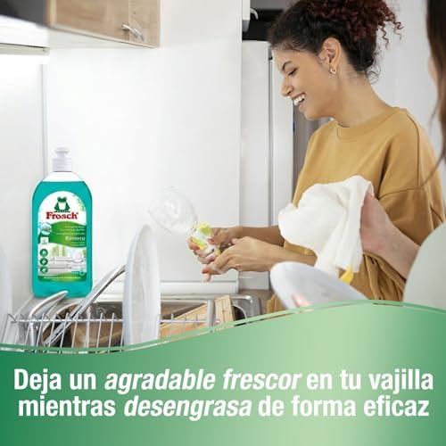 - Lavagem à mão Líquido Concentrado de Alecrim Orgânico, Limpeza e Higiene Eficazes, pH Neutro - Embalagem 8x500ml