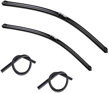 Wiper Blades for BMW E70 X5 E71 X6 2007-09/2011 F25 X3 2011+ 2 wipers Factory 2 Replacement Wiper Blade Refill
