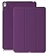 KHOMO iPad Pro 9.7 Inch Case (2016) - DUAL Purple Super Slim Cover with Rubberized back and Smart Feature (Built-in magnet for sleep / wake feature) For Apple iPad Pro 9.7 Tablet