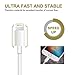 iPhone Charger Cable 10FT Atill Lightning Cable Extra Long Compatible with iPhone 8 8 Plus iPhone 7 7 Plus 6 6s 6 plus 6s plus 5 5s 5c iPa iPod & More (White, 3Pack)