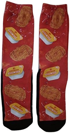 Rick and Morty Szechuan Custom Elite Athletic Crew Socks Gold ink Brand