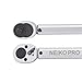Neiko 03712B 1/2 Inch Drive Adjustable Torque Wrench, Chrome Vanadium Steel, 30-150 Feet-Pound, 21 Inch Length