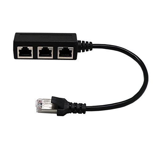 Cables Y Conectores Wildlead Rj45 Y Splitter Adaptador 1 A 3 Puertos Ethernet Switch Cable Fa R Cat 5 Cat 6 Lan Ethernet Hembra Electronica Smilekare Com