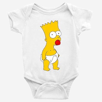 Positivos Bodys Bebe Original Design Body Bart 1 3 Months Amazon Co Uk Kitchen Home