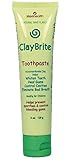 Zion Health Claybrite Natural Toothpaste, Natural Mint, 4 Ounce