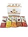 AMRITA Plant Based Superfood Bars, Variety Pack (10 bars, 1.8oz), Vegan, No Added Sugar, Gluten free, Peanut Free, Paleo, Soy Free, Kids School Snack, Non-GMO, Meal replacement