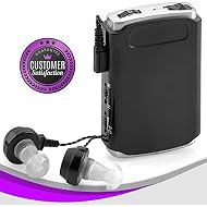Sound Amplifier - Pocket Sound Voice Enhancer Device with Duo Mic/Ear Plus Extra Headphone and Microphone Set, Personal Hearing Amplifier Device by MEDca