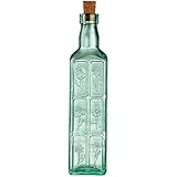 Bormioli Rocco Country Home Fiori Bottle, 18-1/2-Ounce