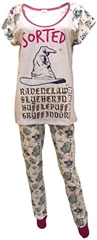 Womens Harry Potter Gryffindor Sorting Hat Pyjamas, M, White/Off White