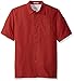 Quiksilver Waterman Men's Centinela 4 Button Down Shirt, Cabernet, L