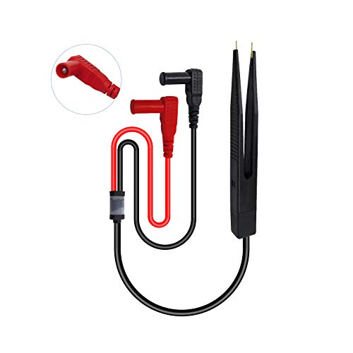 Premium Test Leads Set, Digital Multimeter Leads Kit Multimeter Probes Electronic Multimeter Test Leads with SMD Clips, Alligator Clips - Thumbnail 2