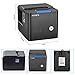MUNBYN 80mm USB Pos Thermal Receipt Printer, with Large Paper Warehouse, Auto Cutter, Order Sound and Light Alarm, ESC/POS Command Support Windows Mac Systemthumb 3