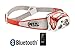 Petzl - REACTIK+ Headlamp, 300 Lumens, Bluetooth Enabled, Orange