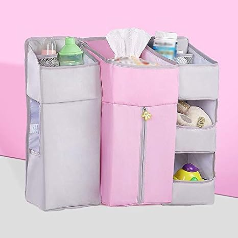 Soulitem Bebe Berceau Lit Bebe Sac De Rangement Suspendu Poche Couche Vetements Organisateur Pour Maison Couche Conteneur Rose La Chambre De Bebe Mobilier Stationeryonline Co Nz