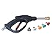 DUSICHIN DUS-400 High Pressure Washer Gun, 3000 Psi with 5-Color Pressure Water Washer Nozzles