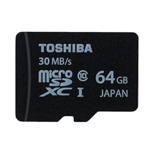 東芝 microSDXC 64GB Class10 日本製 TOSHIBA