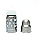 organicKidz Wide-Mouth Baby Bottle, White Dots, 9 Ounce