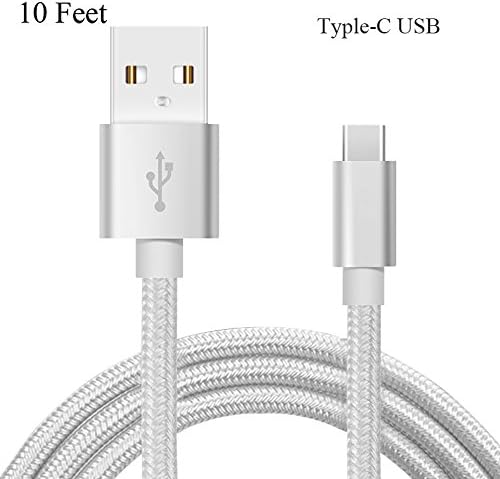 YITAO Type C USB Cable, Nylon Braided High Speed 2.0 USB, Super Durable Charging Cables Android Charger Cord for Samsung/Sony/Android/HTC/Huawei/Tablet and other Device - Fast Charging and Data Sync
