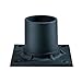 Acclaim C347BK Lamp Posts Accessories Collection Pier Mount Adapter Accessory, Matte Black
