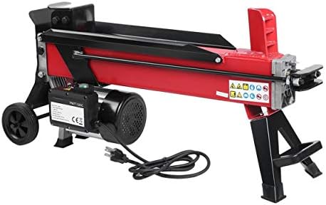 Dasny 110V Electric Hydraulic Log Splitter 7 Ton Powerful Firewood Chopping Machine Labor Saving Wood Kindling Cutter US Plug