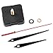 COCODE Clock Mechanism Clock Movement Replacement with Clock Hands - 9/10 Inch Hand Shaft Length，0.4-0.47 Inches Dial Thickness, Mute Scanning Mechanism for Repairing, DIY Clock, Craft Projects